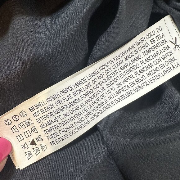 Forever 21 Sequin Peplum Black Top Size Medium Zipper Back And Adjustable Straps - Picture 11 of 11